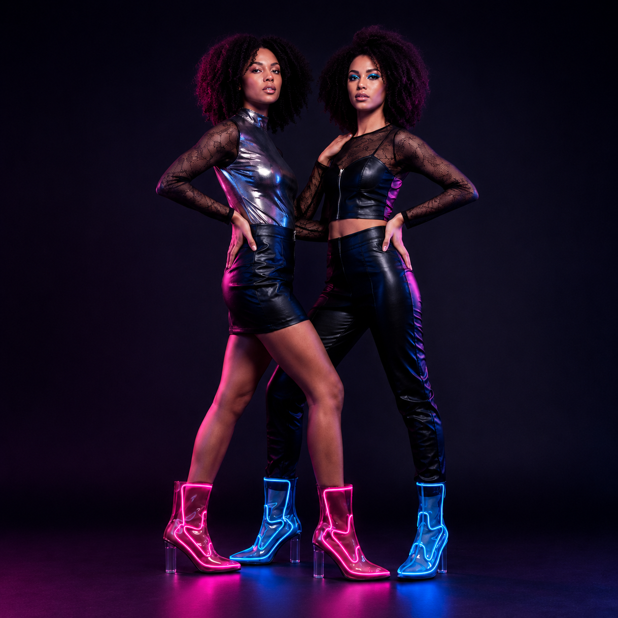 Cowboy LED Heels